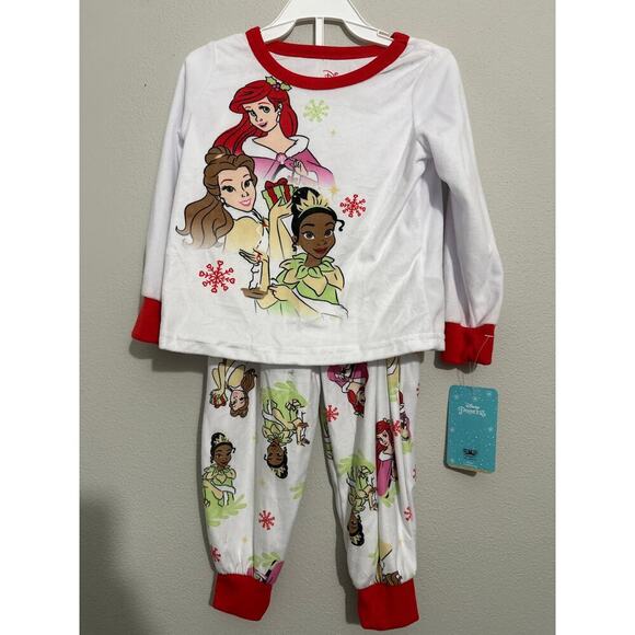 🔴Disney‎ Princes PJ Set girls size 3T new - Picture 1 of 5